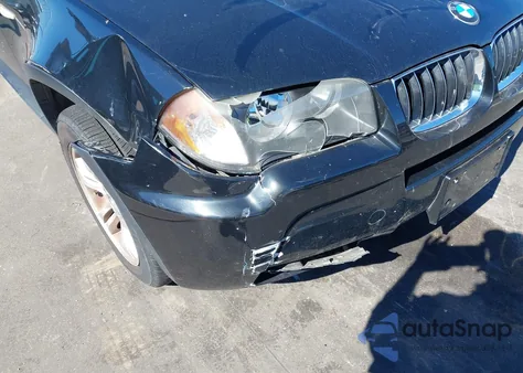 2006 BMW X3 3.0I from USA, damaged, VIN WBXPA93406WG90004